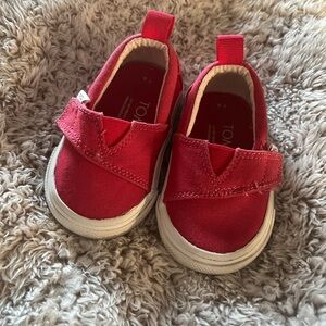 Toms Pink Slip-On Baby/Toddler Sneakers